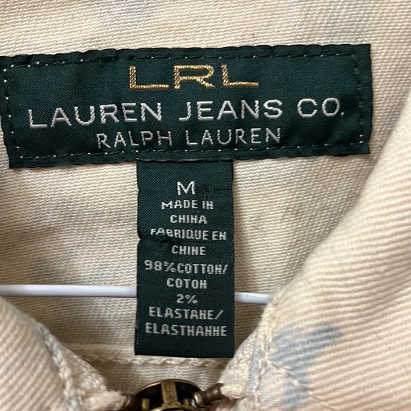 Brand new floral detail Jean jacket - Picture 2 of 4